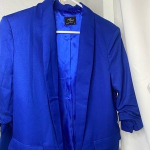 Blue women’s blazer